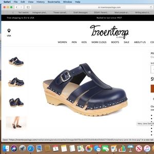 Troentorp Clogs  Size 37